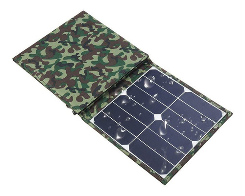 Imagen 10 de 11 de 100w 18v Kit De Panel Solar Plegable Portátil Cargador De