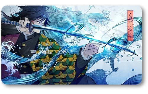 Mousepad Xl 58x30cm Cod.481 Arte Anime Demon Slayer