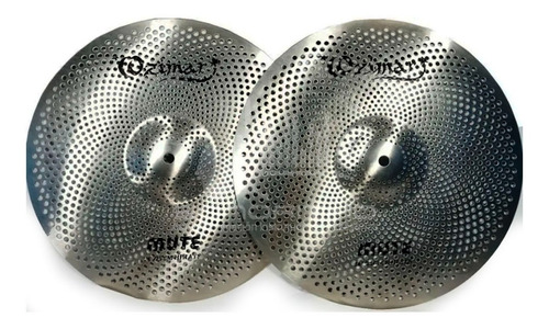 Imagen 3 de 5 de Set De Platillos Ozimar Con Reduccion De Sonido Mute Full