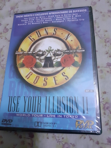 Guns N Roses Dvd Use Your Illusion 2 Live In Tokyo Lacrado