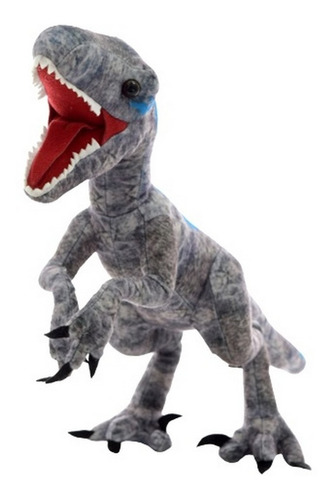 Peluche Dinosaurio 50cm Blue Dino Original Ar1 Jw018 Ellobo