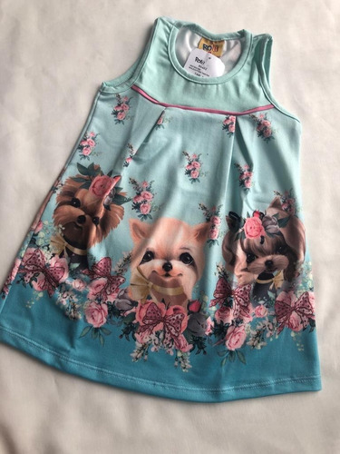 Imagem 2 de 6 de Vestido Menina Verão Rolú - (1 Peça)