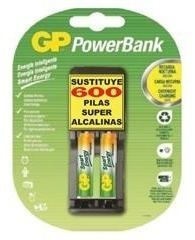 Cargador Gp Aa/aaa  2xaaa  400mah Blister 2