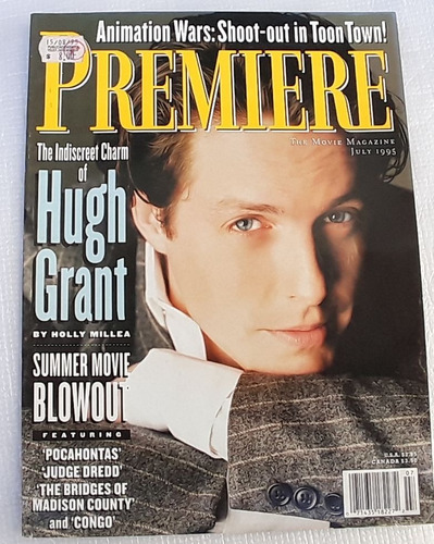 Revista Premiere Movie Magazine Cine (arrugada) Hugh Grant