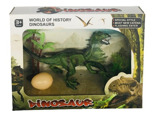 Dinosaurio Con Accesorios En Caja Visor Ar1 C31 Ellobo