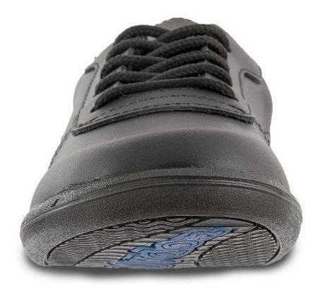Imagen 3 de 8 de Zapatos Colegial Circuit Negro Para Niños Croydon