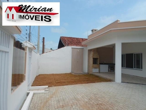 Imagem 2 de 30 de Casa A Venda Em Peruibe, Casa Nova Com 3 Dormitórios , Lavabo, Espaço Goumert - Ca00946 - 31993849