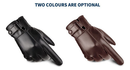 Guantes Impermeables De Invierno Para Hombre, Cálidos Y Mode