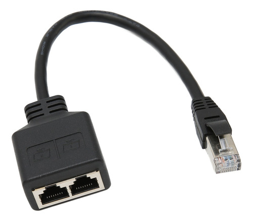 Adaptador Ethernet De 1 A 2 Puertos, Extensión De Cable Rj45