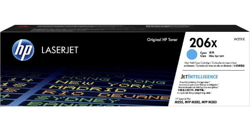 Imagen 5 de 6 de Kit Cartuchos De Toner Hp 206x Amarillo Cian Magenta Y Negro