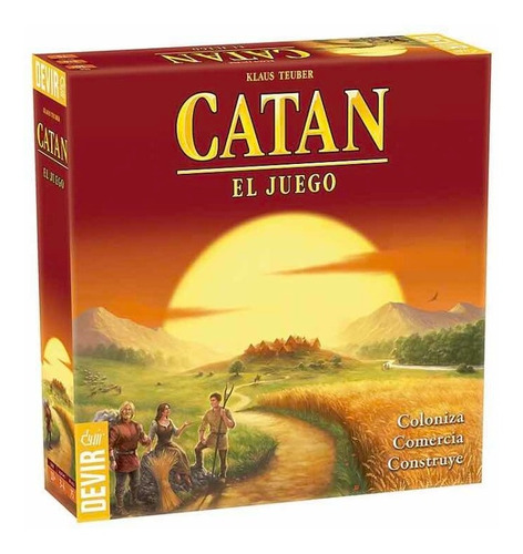 Catan Juego De Mesa Devir Español