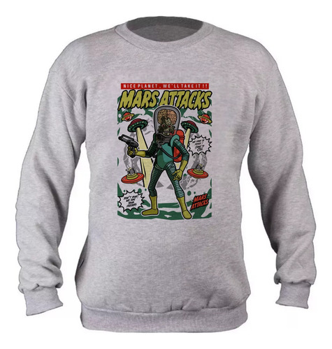 Buzos Grises Película The Predator Oversize Adultos 7324