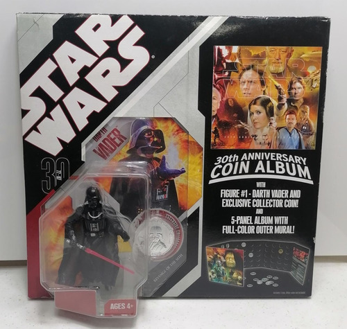 Star Wars Darth Vader 30th Album De Monedas Sellado 2006 (Usado)