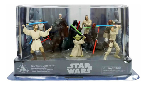 Set Deluxe Jedi Vs Sith Star Wars Disney Store Original