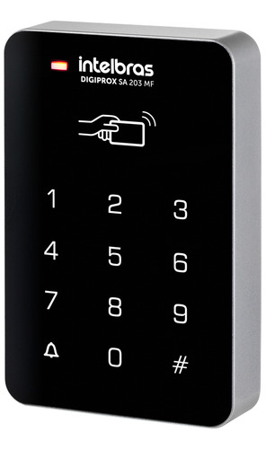Kit 3 Controle De Acesso Senha E Cartão Sa 203 Mf Intelbras