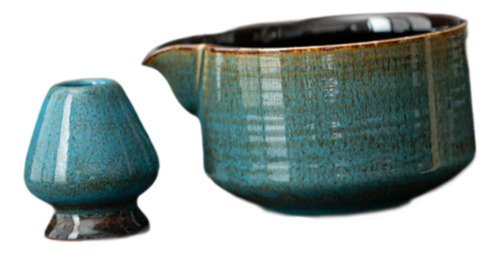 Set De 2pcs Matcha, Set De De Té, Tradicional Para Azul