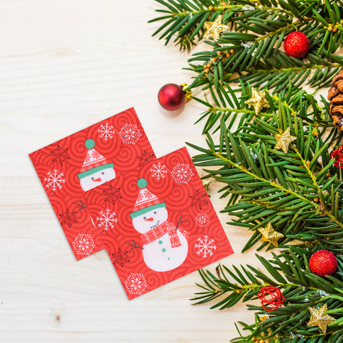 Servilletas Navideñas Para Invitados