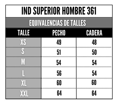 Remera Hombre 361 Jersey One Sportwear/gri