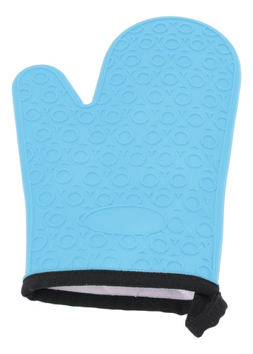 Guante De Cocina Azul Para Hornear, De Silicona, Guante Alto