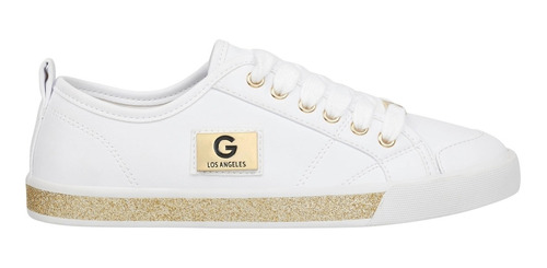 Tenis Para Mujer G By Guess Blanco Ggmallory8-a