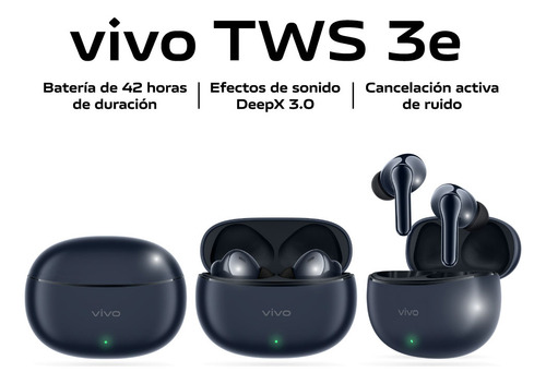 Audifonos Vivo Tws 3e - Azul