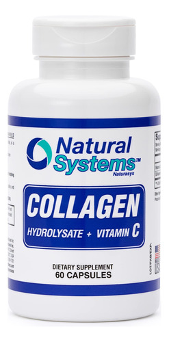 Natural Systems - Vitamina C De Collagen Plus - 60 Capsulas 