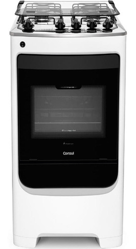 Fogão Consul 4 Bocas Branco Com Acendimento Automático - Cfo