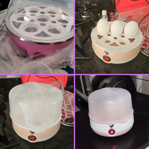 Cozedor De Ovos Eletrico Egg Cooker Portatil 7 Espacos 110v