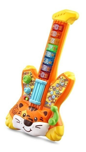 Imagen 3 de 3 de Vtech Zoo Jamz Tiger Rock Guitar Musical Instrumento