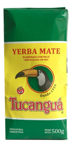 Yerba Mate Tucangua Convencional Sin Tacc 2 X 500 Gr