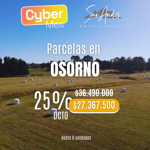Parcelas En Osorno (promoción Cyber Mes - Mayo)