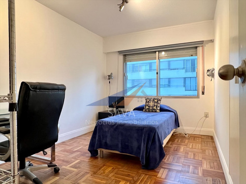 Alquiler Apartamento 3 Dormitorios + Serv. En Punta Carretas! A Pasos De La Rambla!