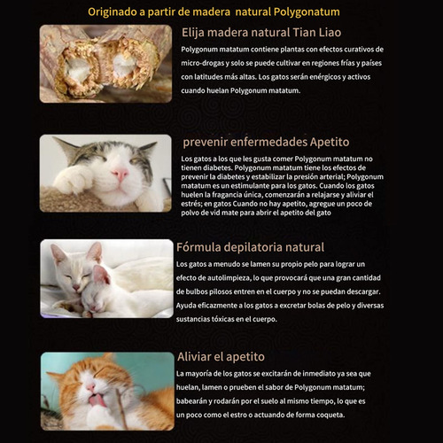 5 Palos De Matatabi, Palos De Hierba Gatera Para Limpiar