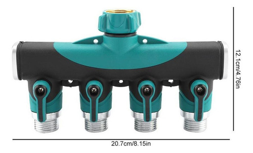 25-3 Divisor De Conector De Manguera De 3/4 Vías Divisor De