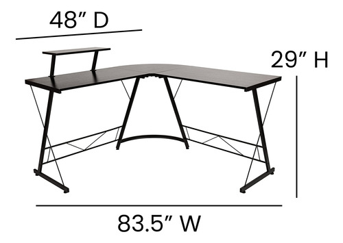 Flash Furniture. Escritorio En Forma De L