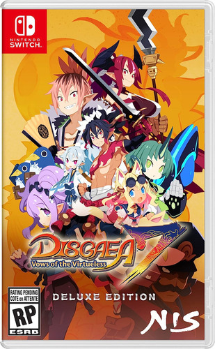 Juego Disgaea 7 Vows Of The Virtueless Deluxe Edition Switch