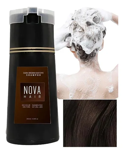 Champú Nova Hair Dye, Champú Para Teñir El Cabello