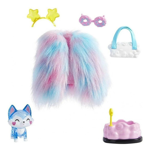 Barbie Extra Moditas Extra - Abrigo De Colores Hdj38