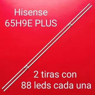 Leds Hisense 65h9e-plus/ Kit De 2 Tiras Con 88 Leds C/u