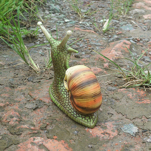 . Esqueleto De Halloween Y Caracol, Artesanía En Resina,