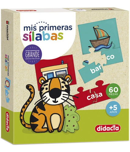 Mis Primeras Sílabas Juego De Mesa Didacta