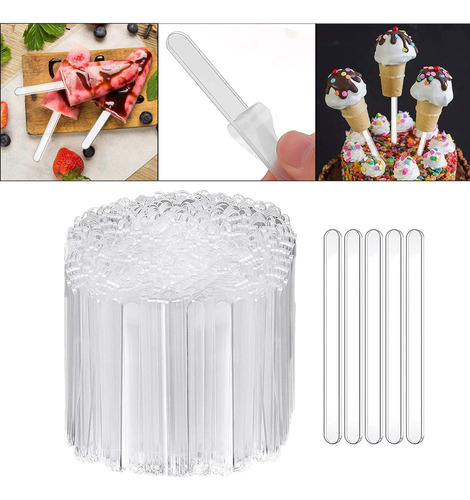 100 Uds Palitos De Paleta Para Hacer Palitos De Helado Para