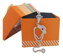 Comprar Collar Dije Estetoscopio Enfermero Medico Cadena55cm 60 Mod