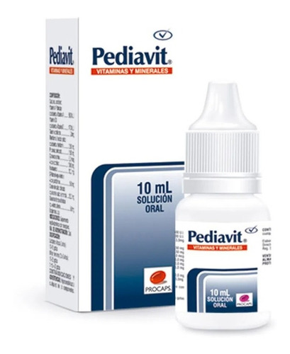 Pediavit Zinc Vitaminas & Minerales - mL a $1953