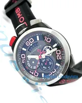 Comprar Reloj Bomberg Bolt 68 Cronografo Caucho Negro Rojo