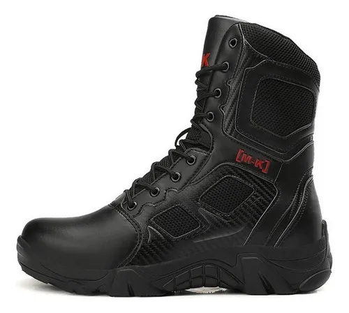Botas de seguridad tipo militar hot sale