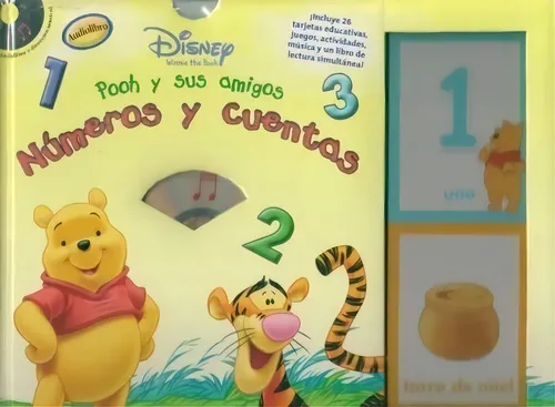 Pooh Y Sus Amigos Números Y Cuentas (con Audiolibro), De Disney. Editorial Altea, Tapa Blanda, Edición 1 En Español
