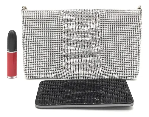 Frewahmesh Bolso De Noche De Malla Metálica Para Mujer, Para