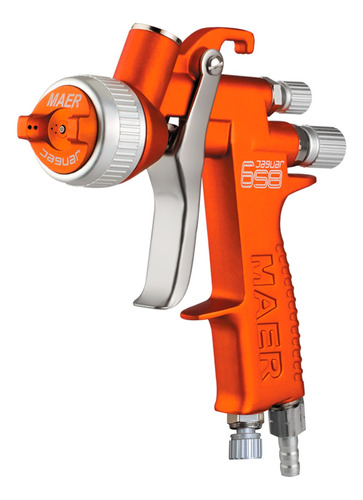 Pistola Para Pintar Soplete 658 Jaguar 1.3mm Maer Naranja