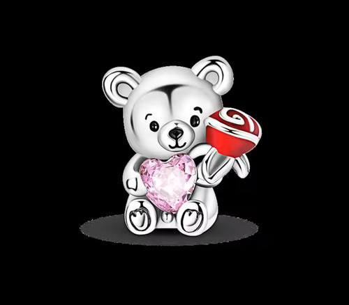 Charm Dije Colgante Para Pulsera Pandora Gielgy Egresados 22 Rosa Chicle